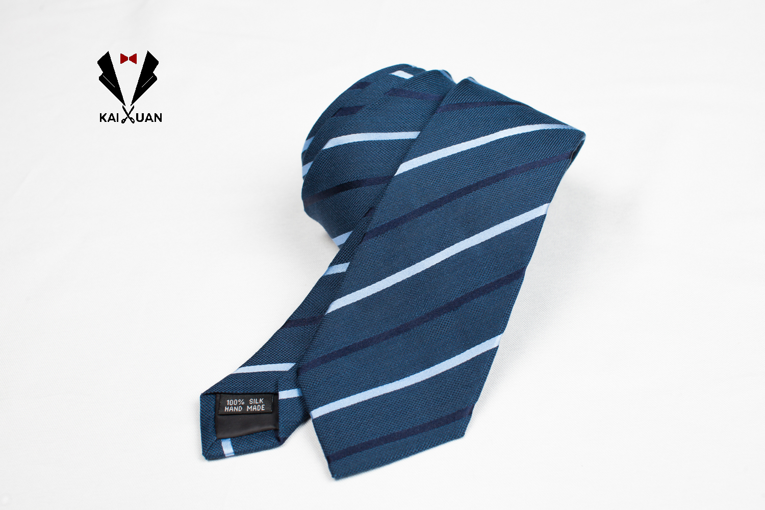 深藍斜紋領帶